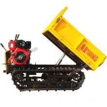 Agriculture machinery mini crawler tracks 3 ton tracked dumper